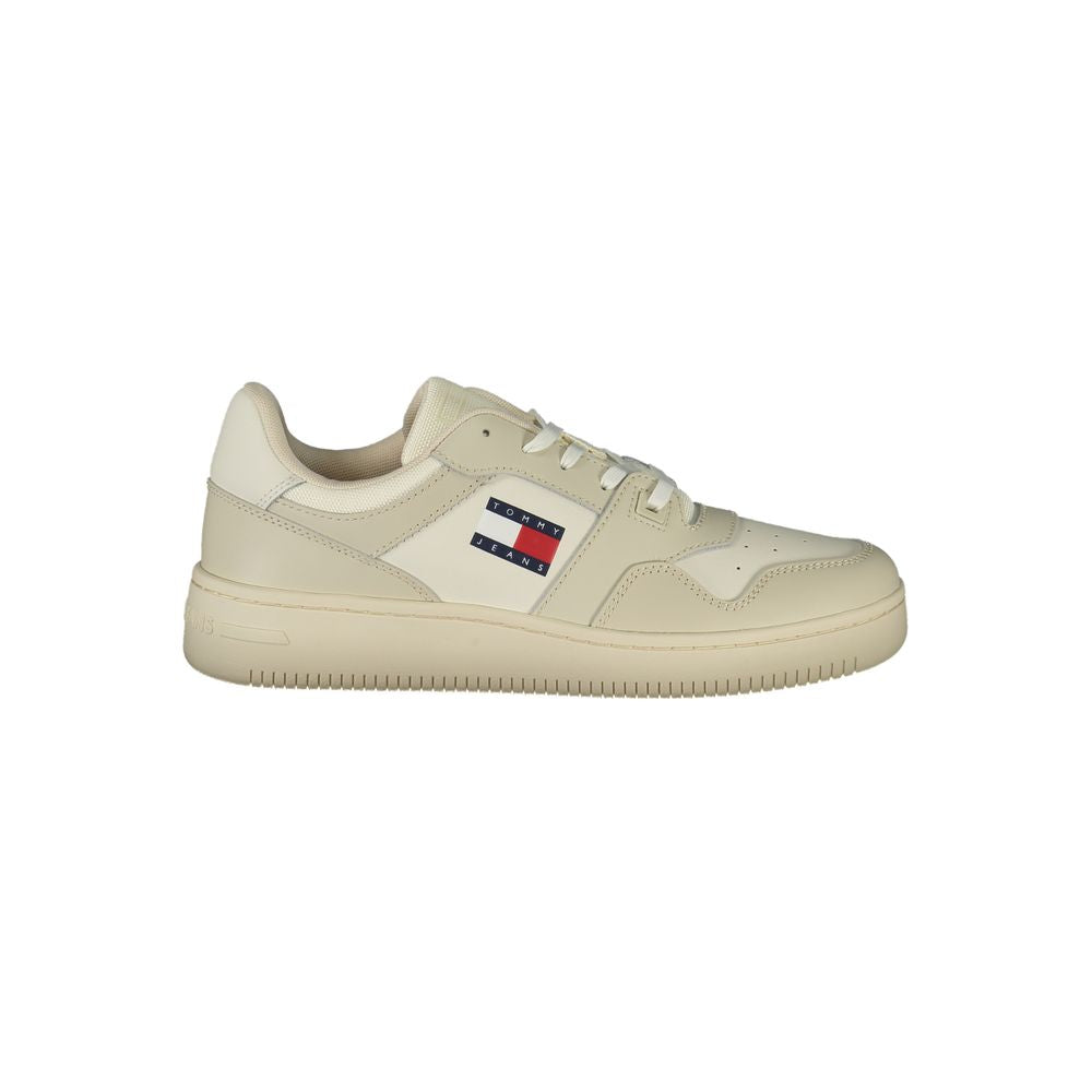 Tommy Hilfiger Beige Polyester Sneakers