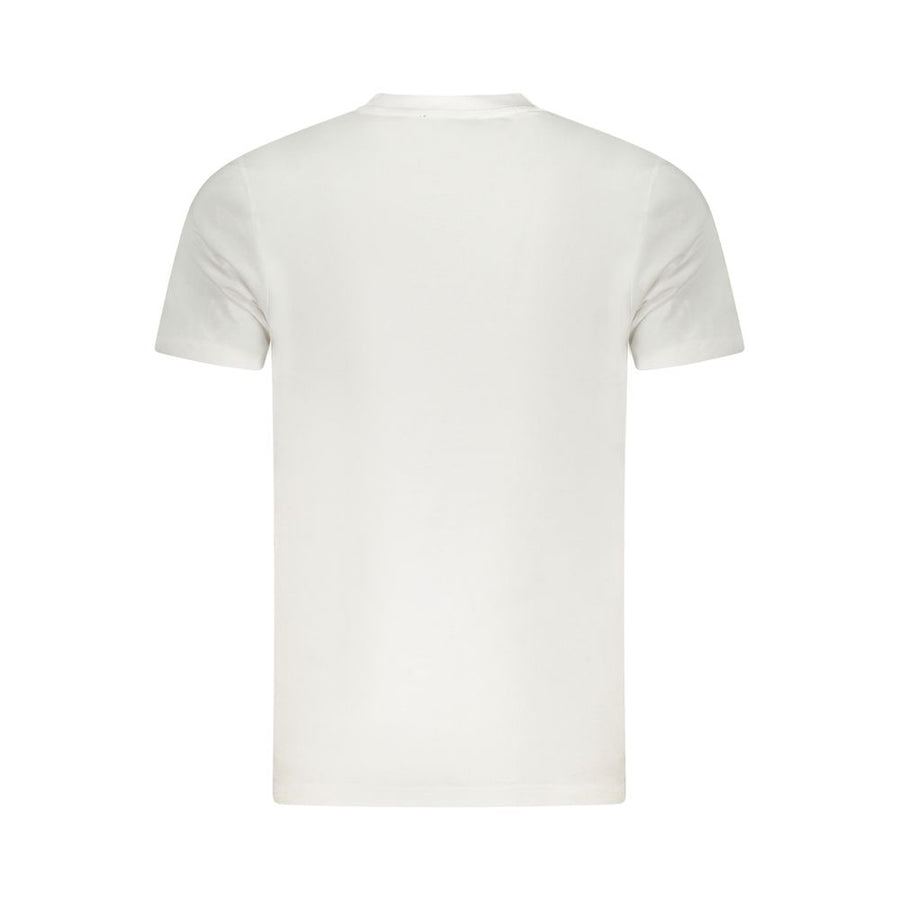 Cavalli Class Men's White Cotton T-Shirt