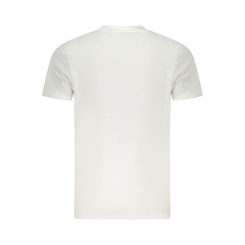 Cavalli Class Bianco Baumwoll-T-Shirt für Herren