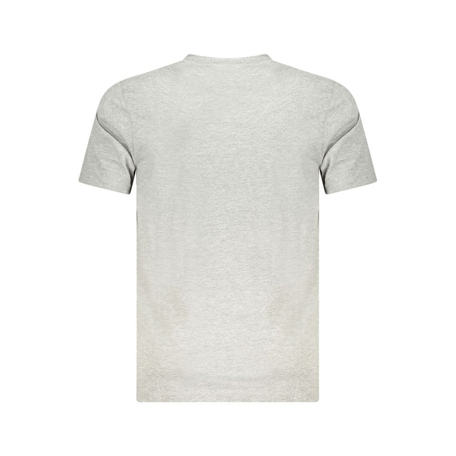 Cavalli Class Men's Grey Cotton T-Shirt