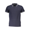 Cavalli Class Blu Cotton Herren Poloshirt