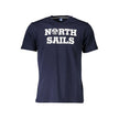 North Sails Blaues Baumwoll-T-Shirt für Herren