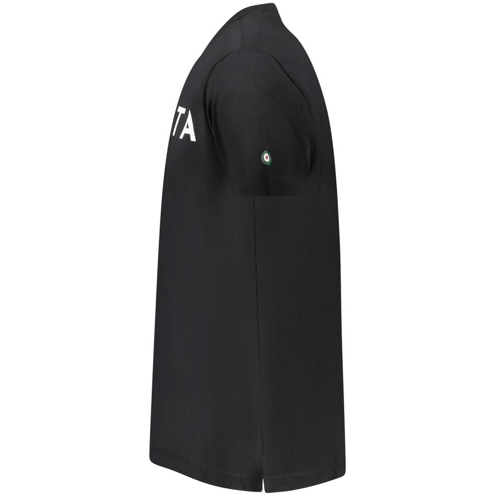 Armata Di Mare Schwarzes Baumwoll-T-Shirt für Herren
