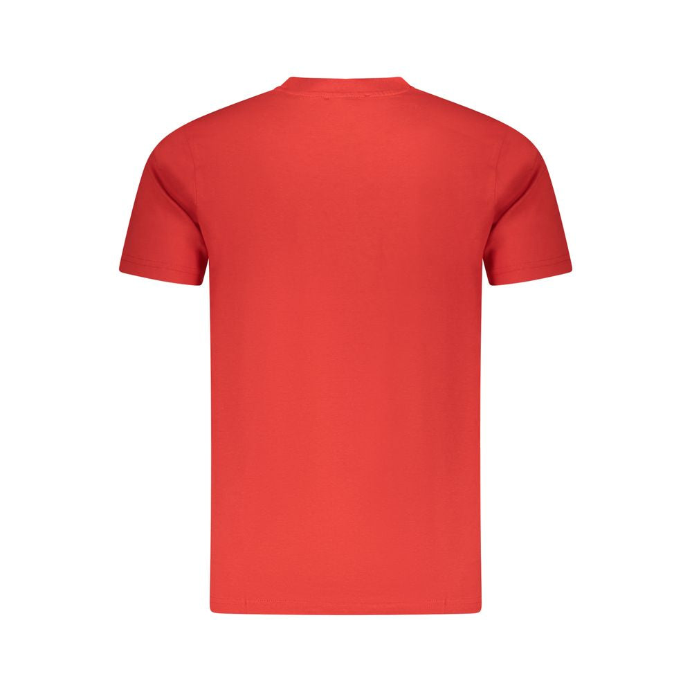 Cavalli Class Men's Red Cotton T-Shirt