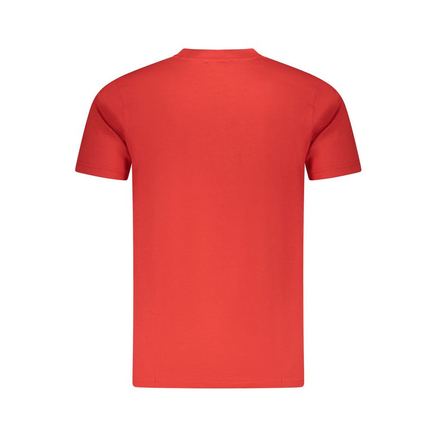 Cavalli Class Men's Red Cotton T-Shirt