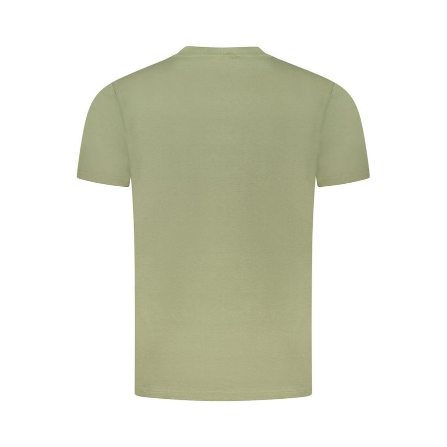 Cavalli Class Men's Green Cotton T-Shirt
