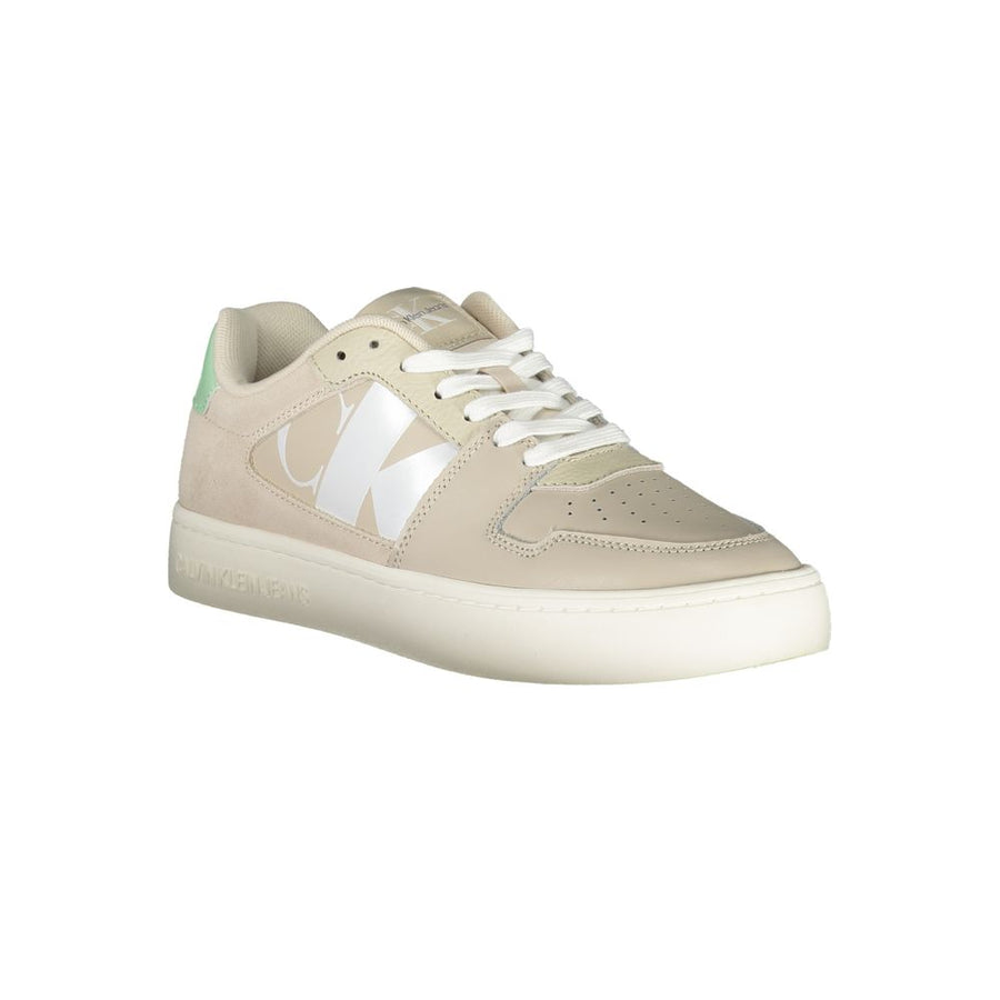 Calvin Klein Women's Sneakers in Beige Polyurethane