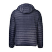 Cavalli Class Blaue Herrenjacke aus Polyamid