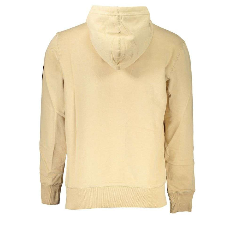 Calvin Klein Men's Beige Cotton Sweatshirt