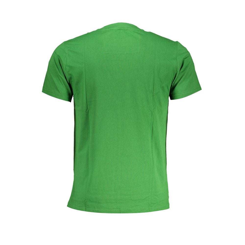 Cavalli Class Men's Green Cotton T-Shirt