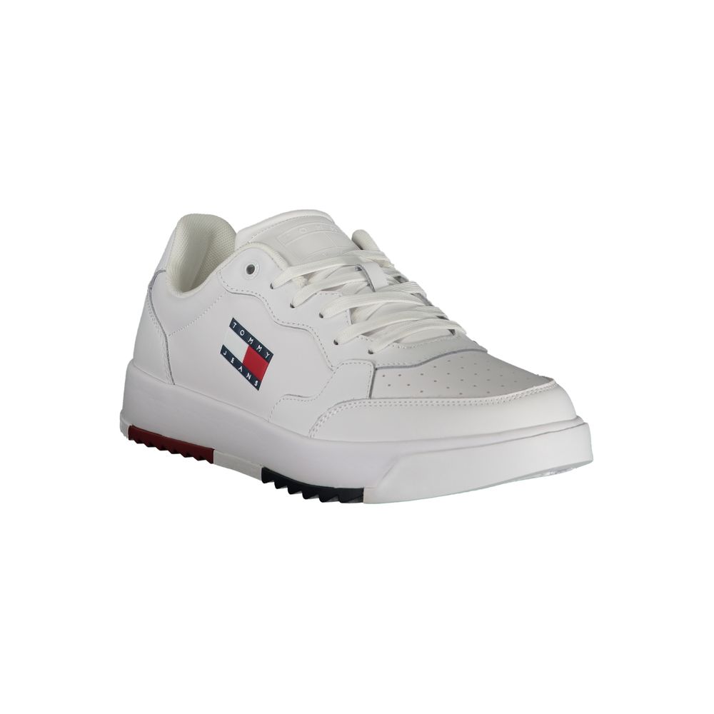 Tommy Hilfiger Men's Trainers in White Polyurethane
