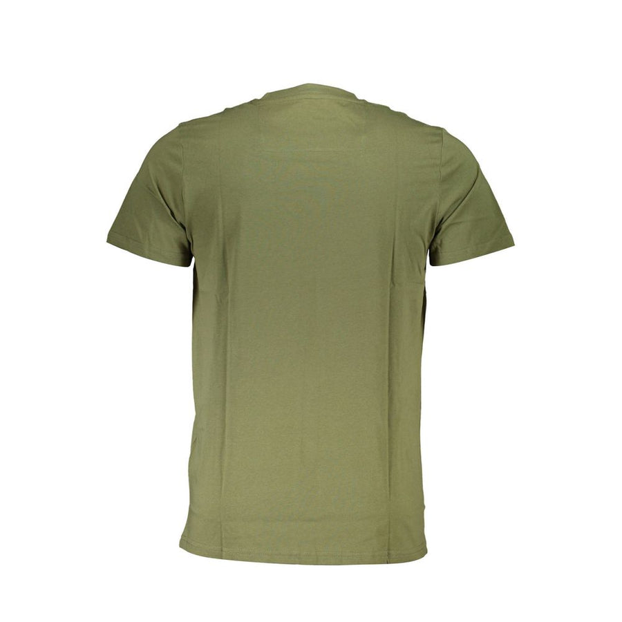 Cavalli Class Men's Green Cotton T-Shirt