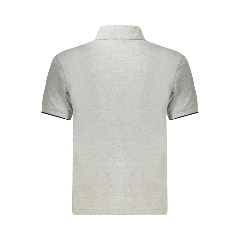North Sails Grigio Baumwoll-Herrenpoloshirt