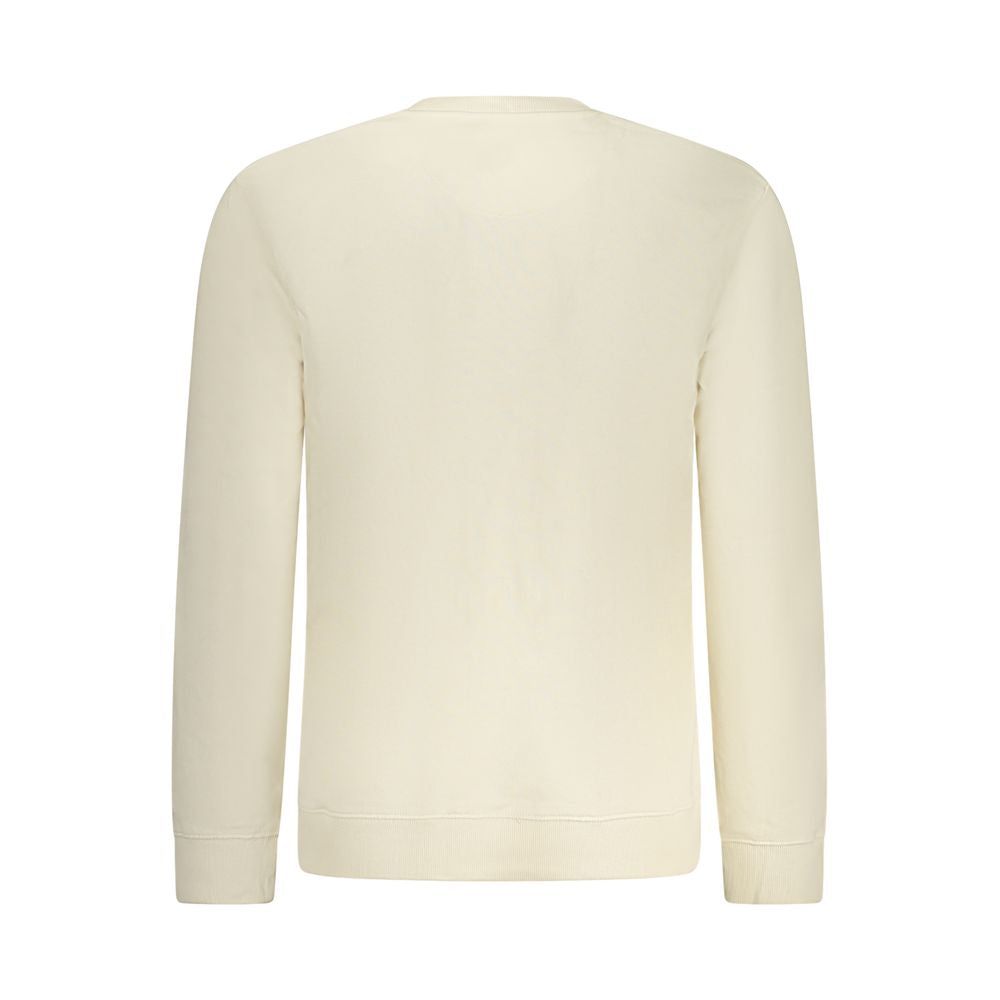 Lee Beige Cotton Men's Sweatshirt