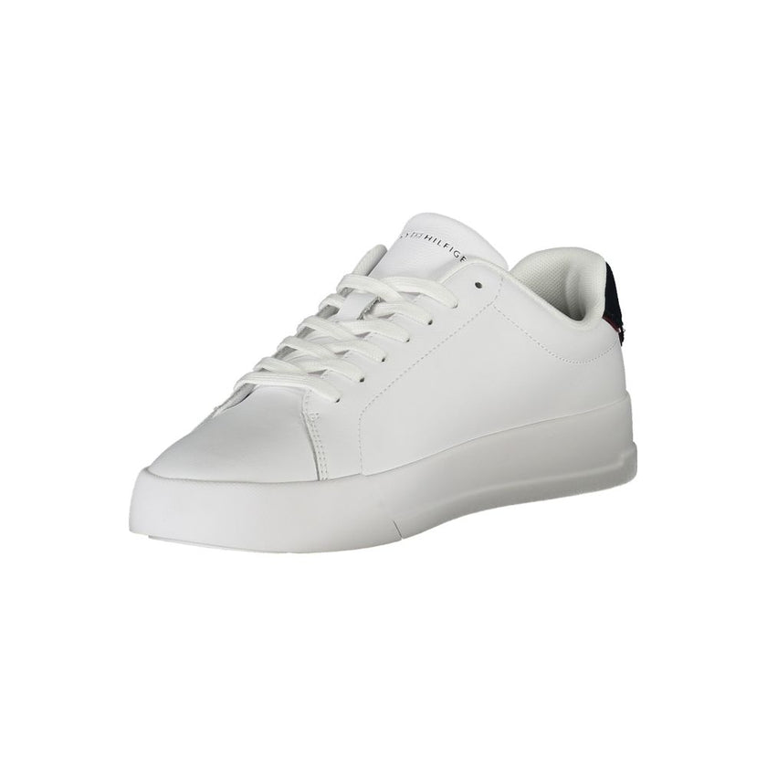 Tommy Hilfiger Bianco Polyurethane Herren Sneaker
