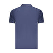 Fila Blaues Baumwoll-Poloshirt für Herren