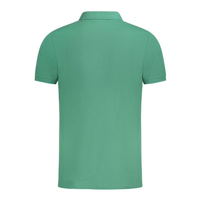 Fila Grünes Polohemd aus Baumwolle