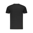 Cavalli Class Schwarzes Baumwoll-T-Shirt für Herren
