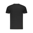 Cavalli Class Schwarzes Baumwoll-T-Shirt für Herren