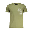 Cavalli Class Verde Baumwoll-T-Shirt für Herren