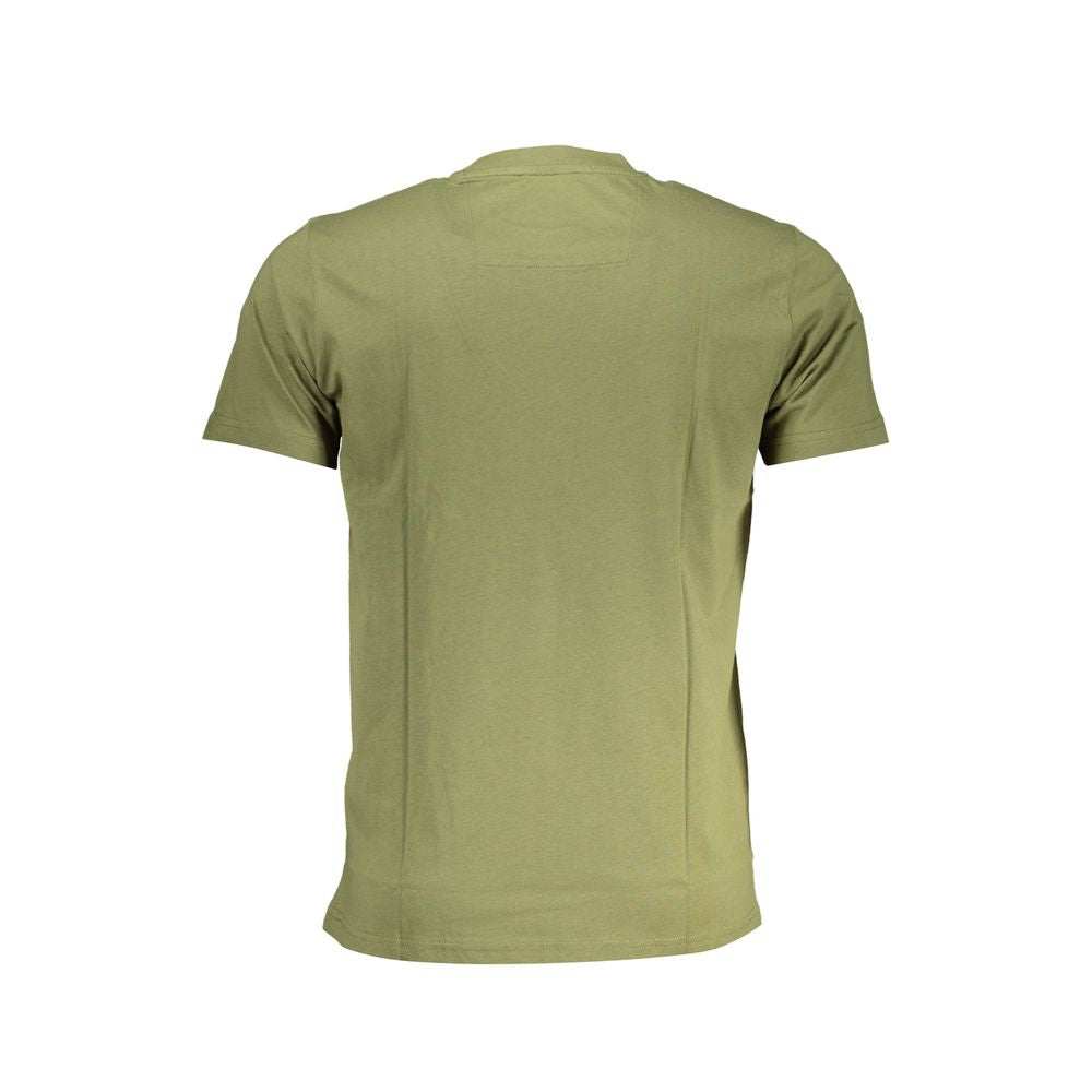 Cavalli Class Men's Green Cotton T-Shirt