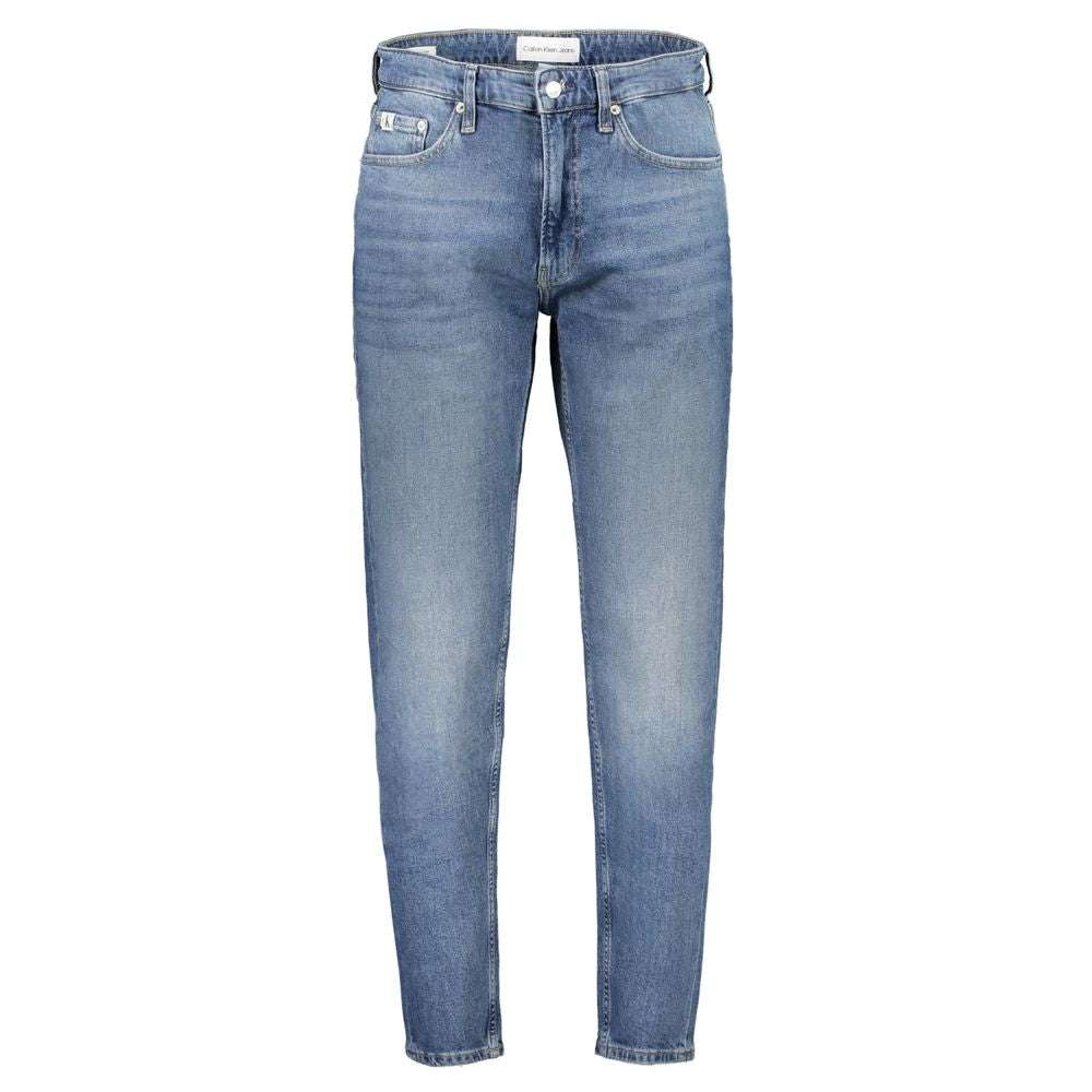 Calvin Klein Men's Blue Cotton Jeans