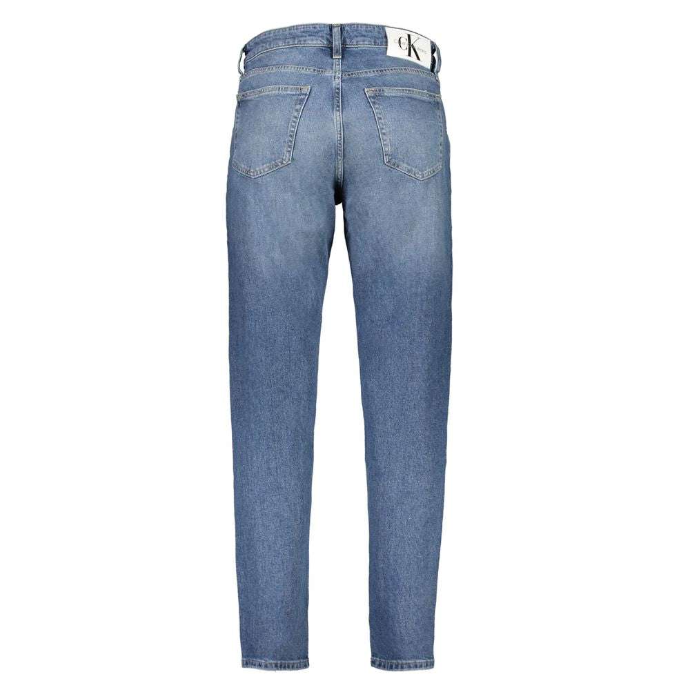 Calvin Klein Men's Blue Cotton Jeans