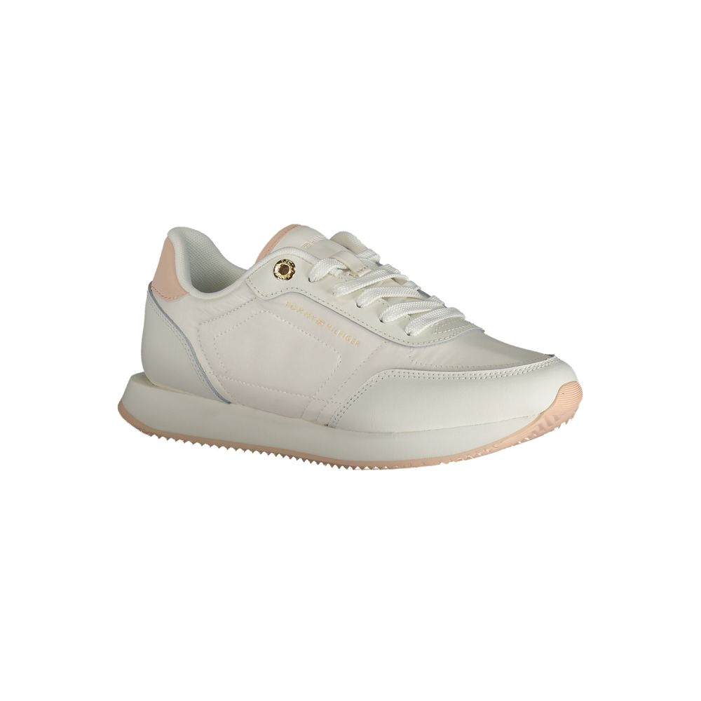 Tommy Hilfiger white canvas sneakers