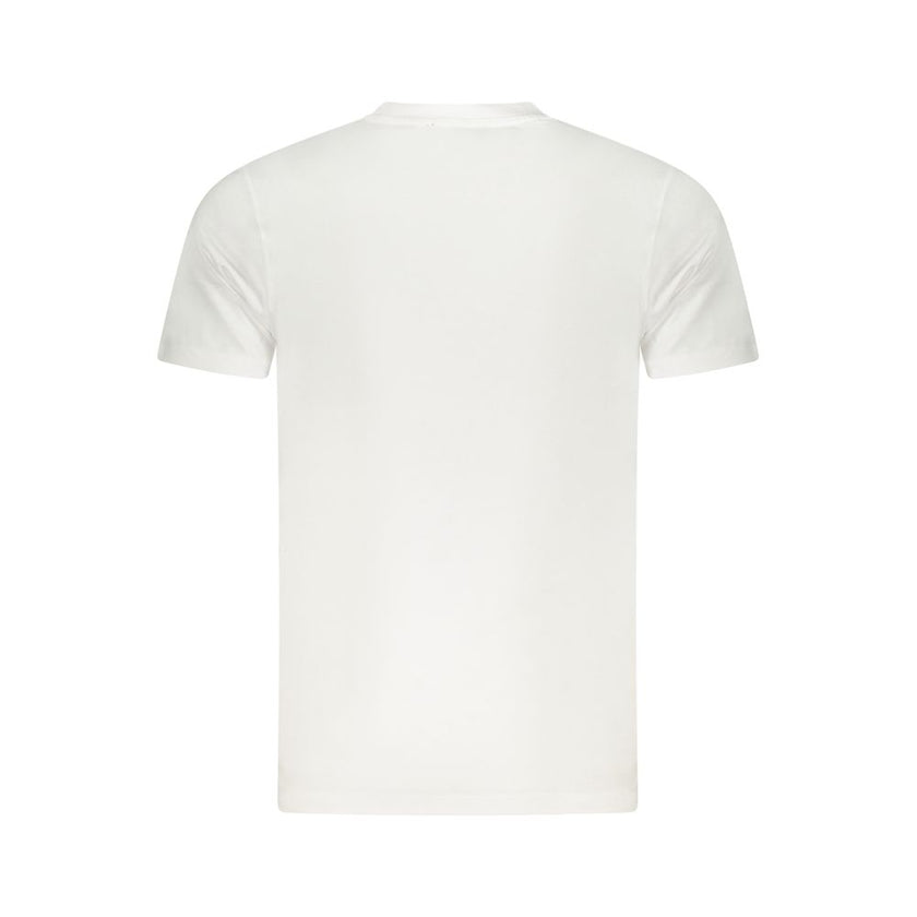 Cavalli Class Bianco Baumwoll-T-Shirt für Herren