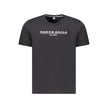 North Sails Schwarzes Baumwoll-T-Shirt für Herren