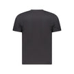 North Sails Schwarzes Baumwoll-T-Shirt für Herren