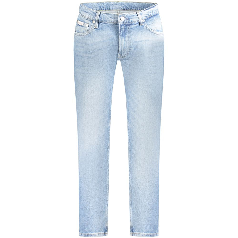 Calvin Klein Azzurro Cotton Men's Jeans