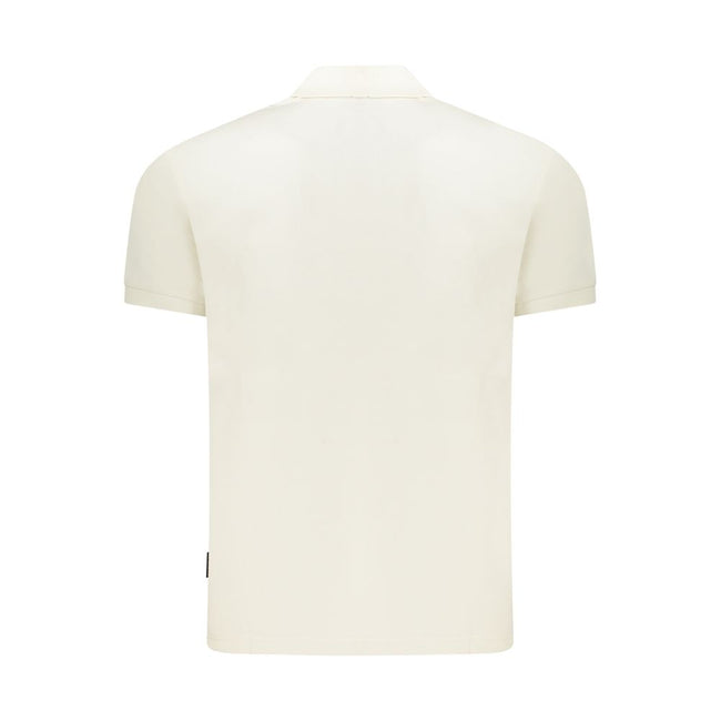 Napapijri Baumwoll-Poloshirt in Weiß