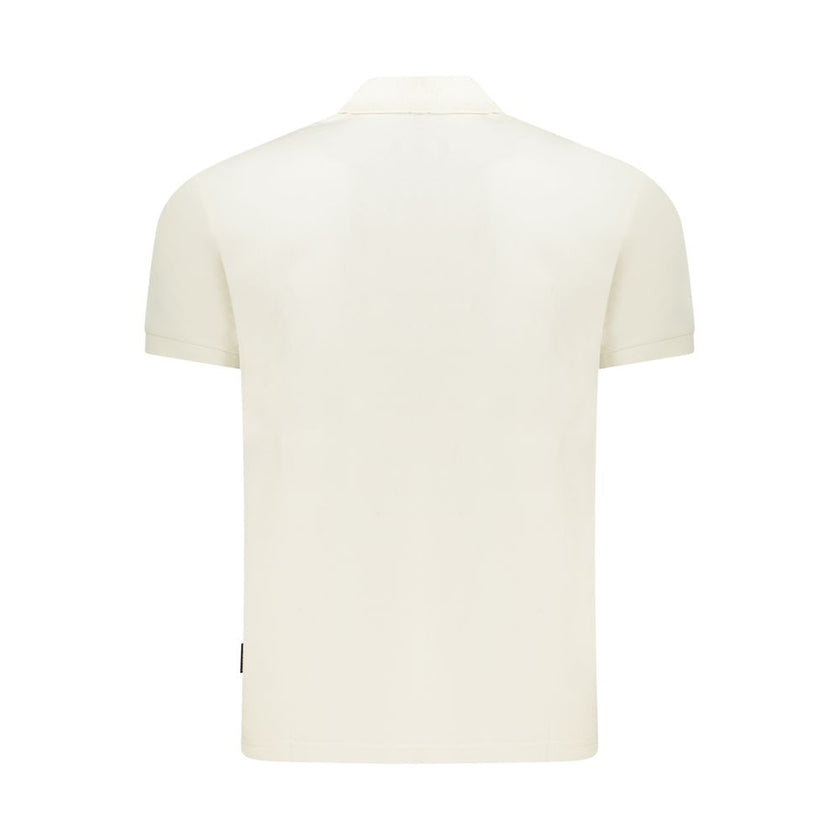 Napapijri Baumwoll-Poloshirt in Weiß