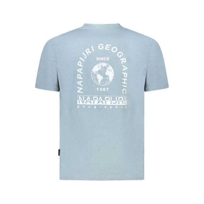 Napapijri Grigio Baumwoll-T-Shirt für Herren