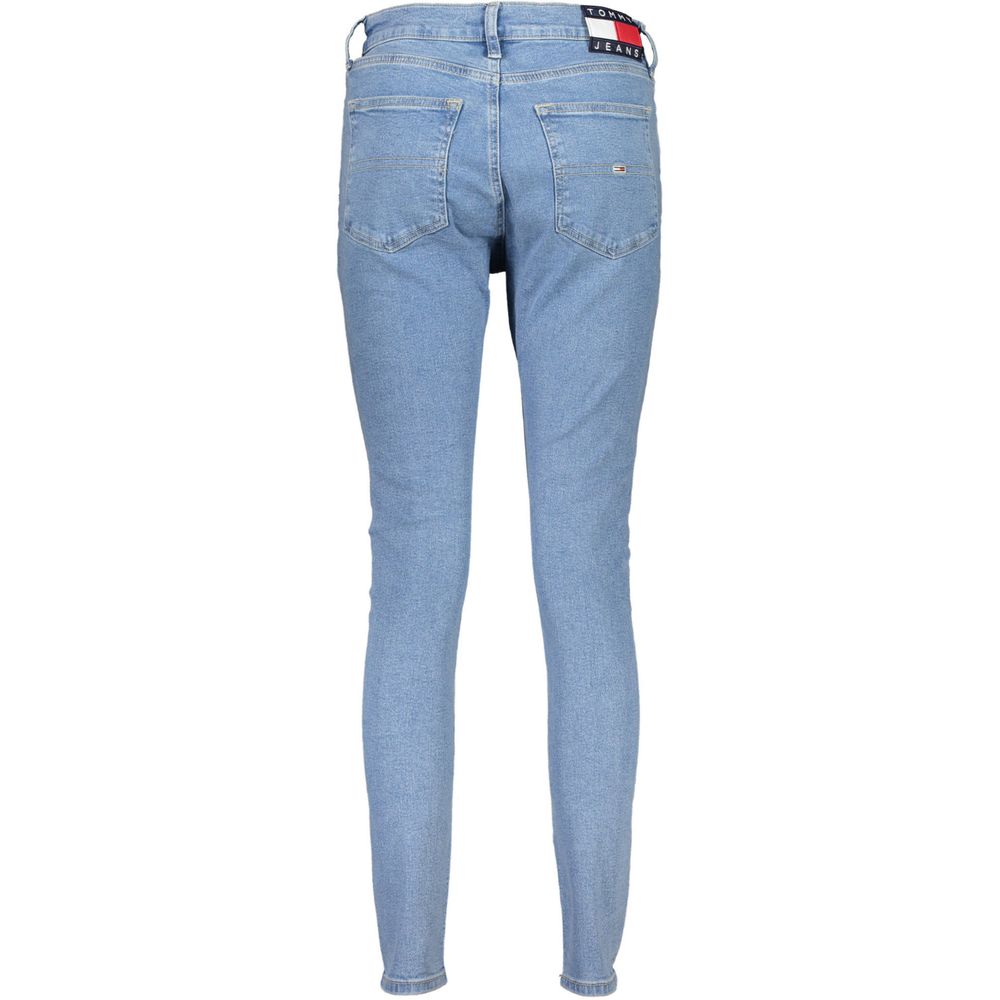 Tommy Hilfiger Blue Straight-Leg Cotton Jeans