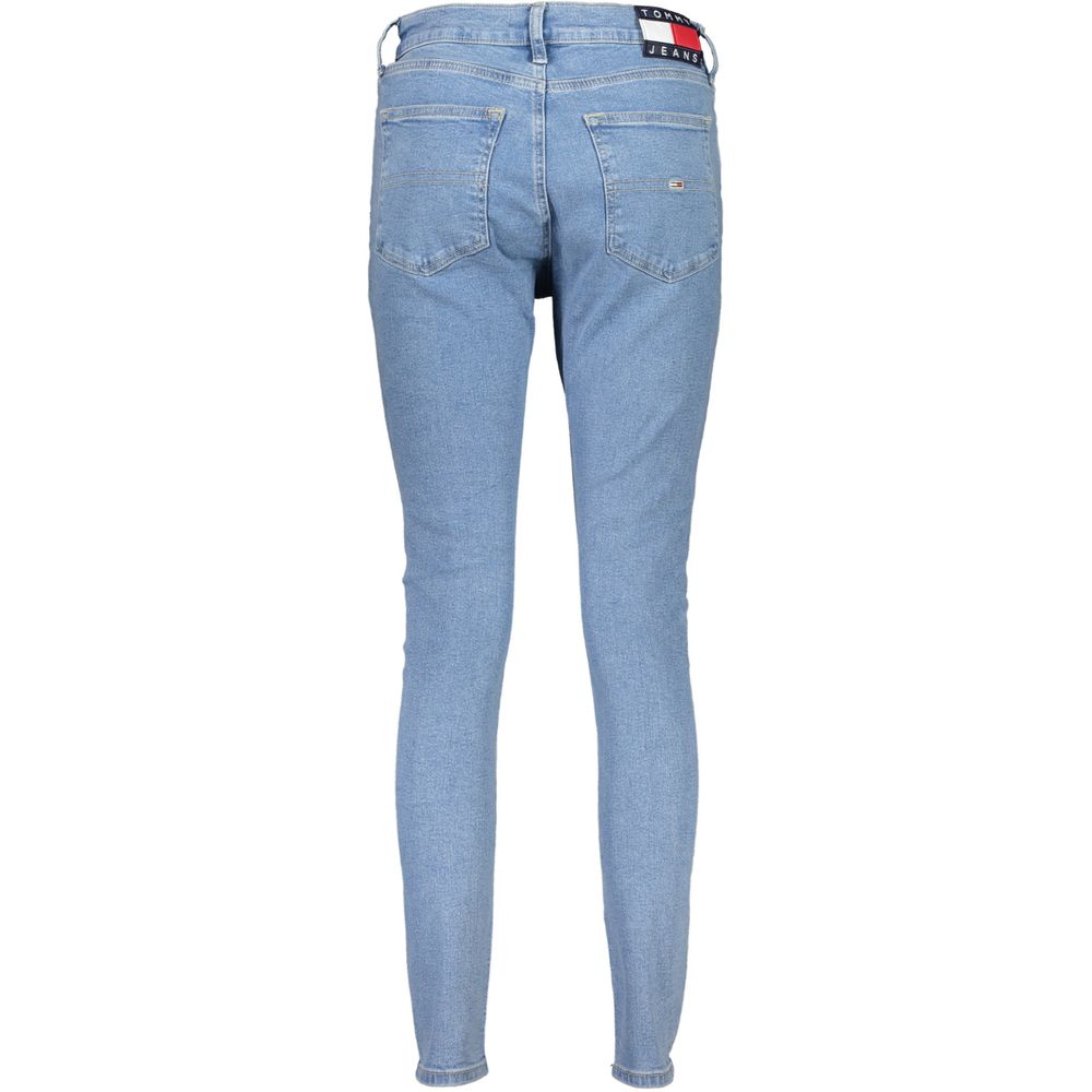Tommy Hilfiger Blue Straight-Leg Cotton Jeans