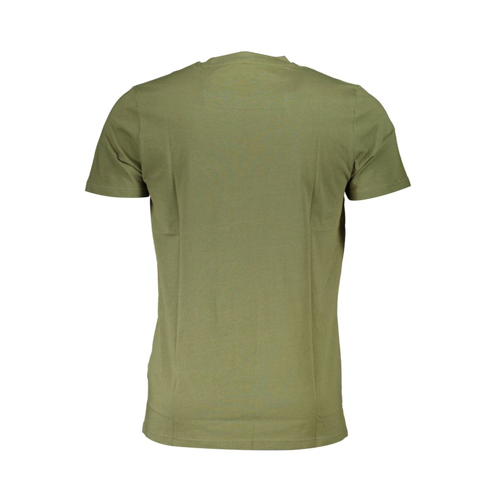 Cavalli Class Men's Green Cotton T-Shirt