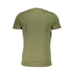 Cavalli Class Verde Baumwoll-T-Shirt für Herren