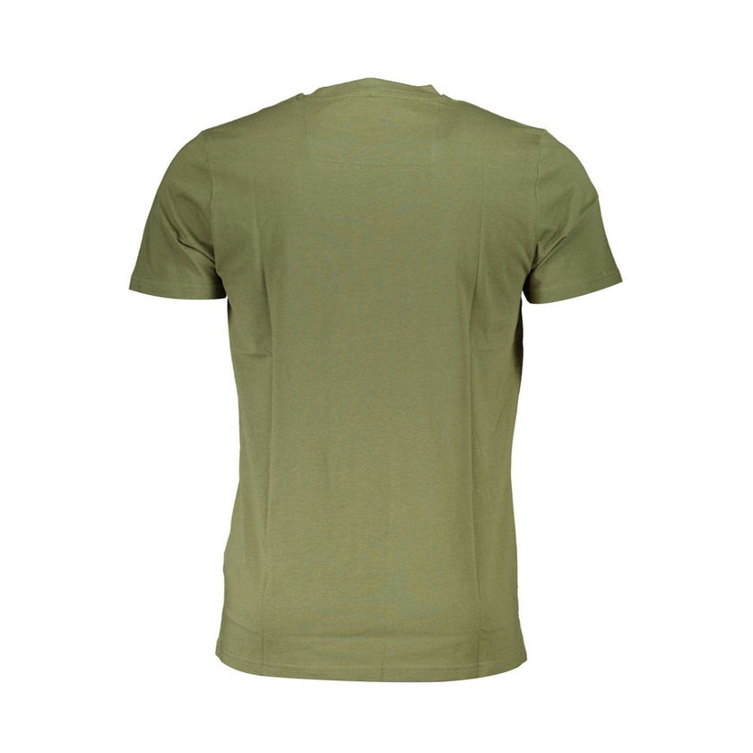 Cavalli Class Verde Baumwoll-T-Shirt für Herren