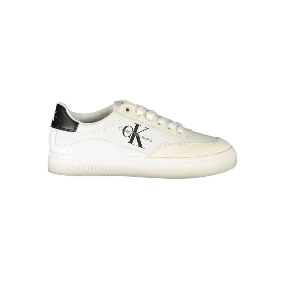 Calvin Klein Bianco Poliuretano Donna Sneaker