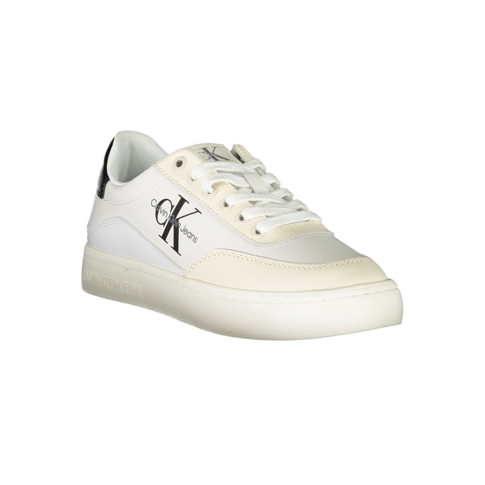Calvin Klein Bianco Poliuretano Donna Sneaker