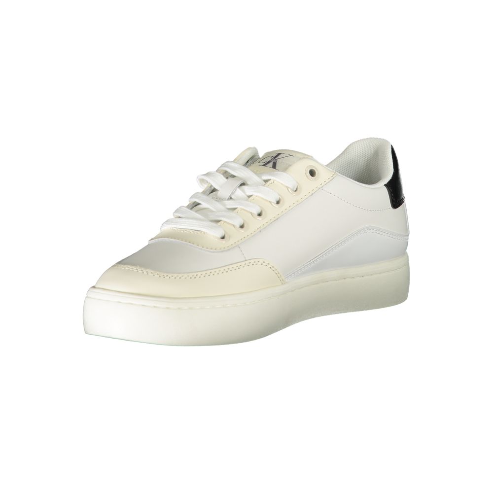 Calvin Klein Bianco Poliuretano Donna Sneaker