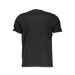 North Sails Schwarzes Baumwoll-T-Shirt für Herren