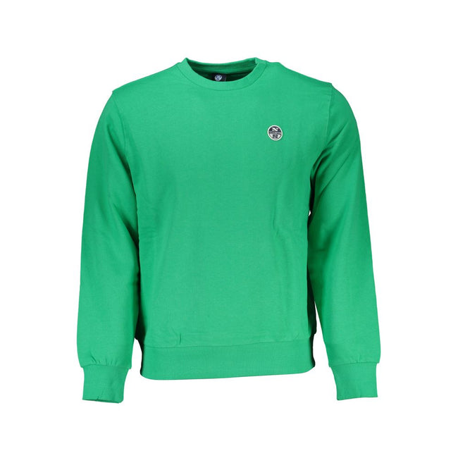 North Sails Verde Baumwoll-Sweatshirt für Herren