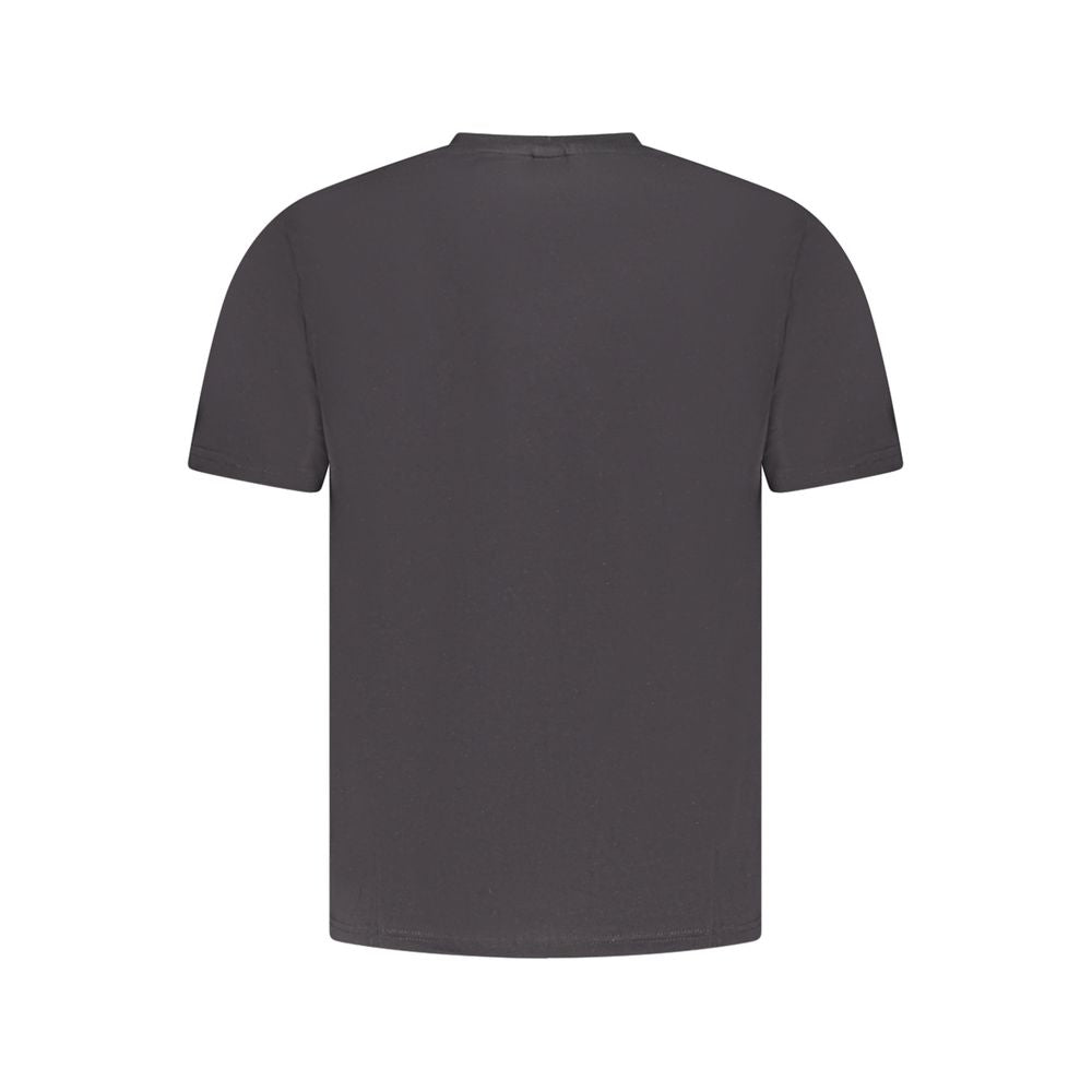 North Sails Schwarzes Baumwoll-T-Shirt für Herren