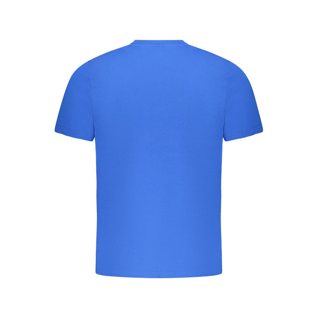 North Sails Blaues Baumwoll-T-Shirt für Herren