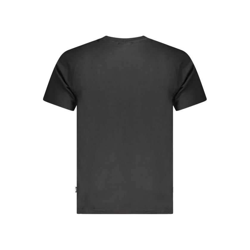 Fila Schwarzes Baumwoll-T-Shirt