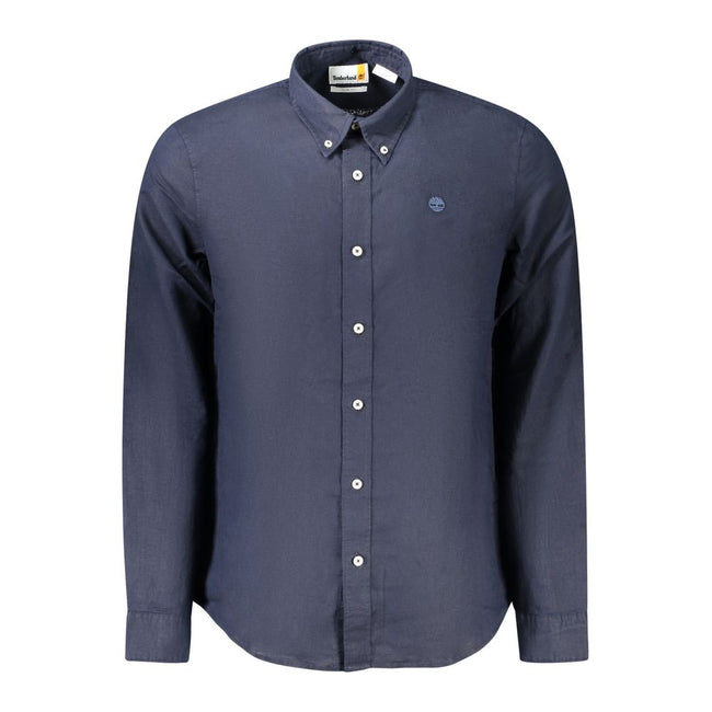 Timberland Blaues Baumwollhemd
