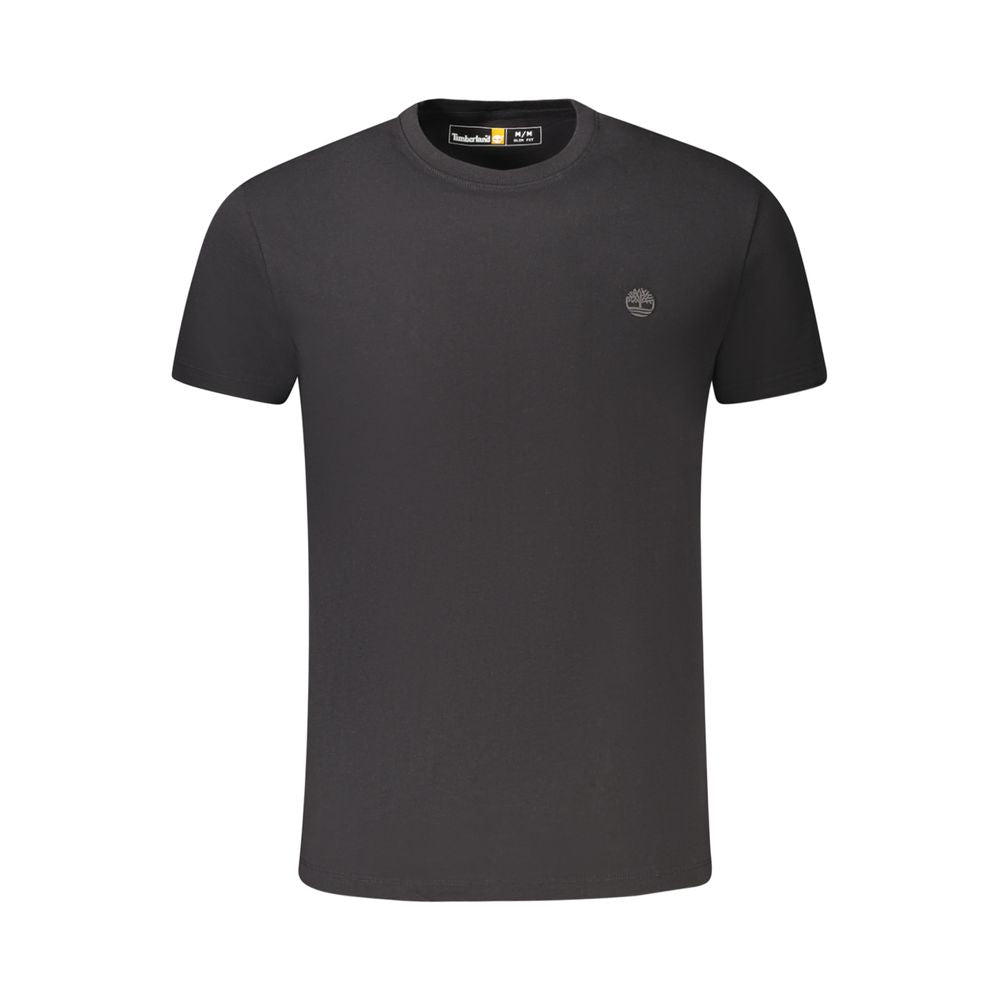 Timberland Men's Black Cotton T-Shirt